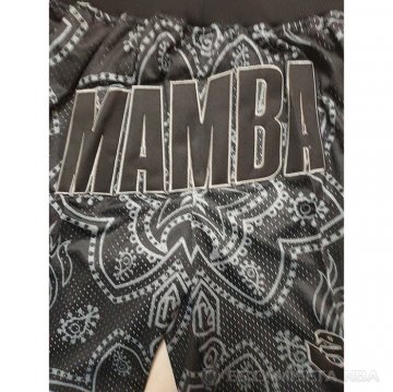 Pantalone Mamba Floral Just Don Negro